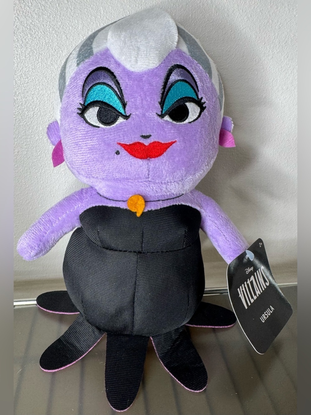 Disney Ursula Plush - Purple, Black & Teal Accents octopus Disney villain